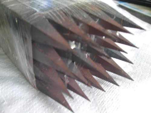 Servicio de punzonado de planchuela, puntas forjadas, aros y retorcidos