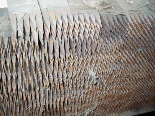 Servicio de punzonado de planchuela, puntas forjadas, aros y retorcidos